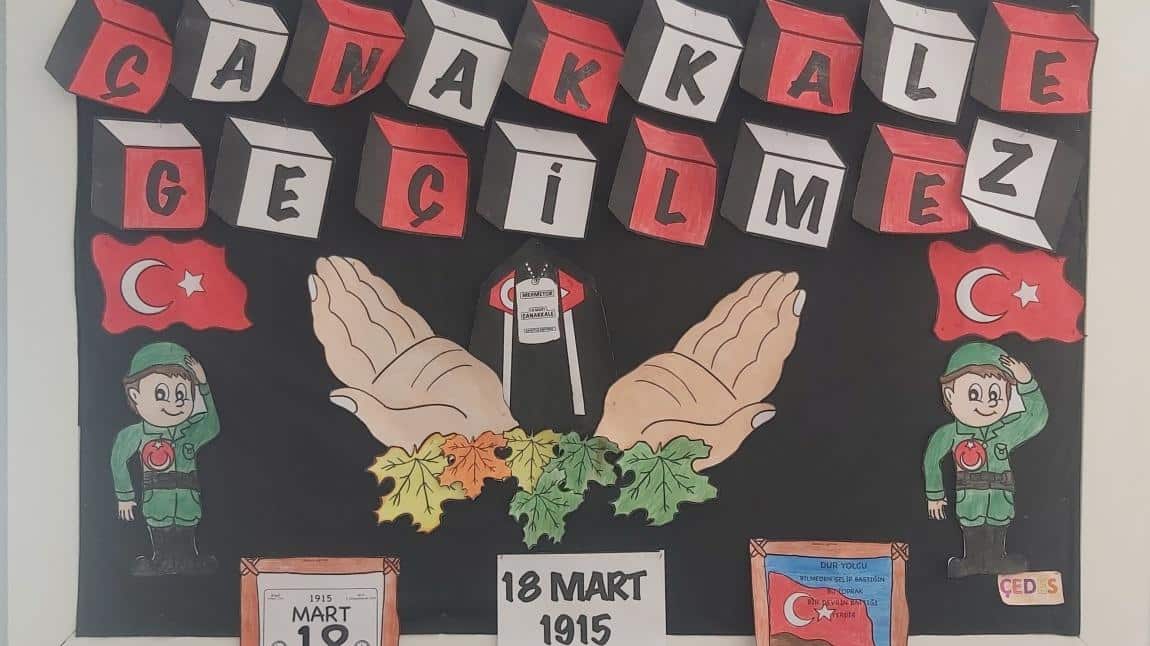 Tüm şehit ve gazilerimize minnetle... 18 Mart Çanakkale Zaferi Kutlu Olsun!